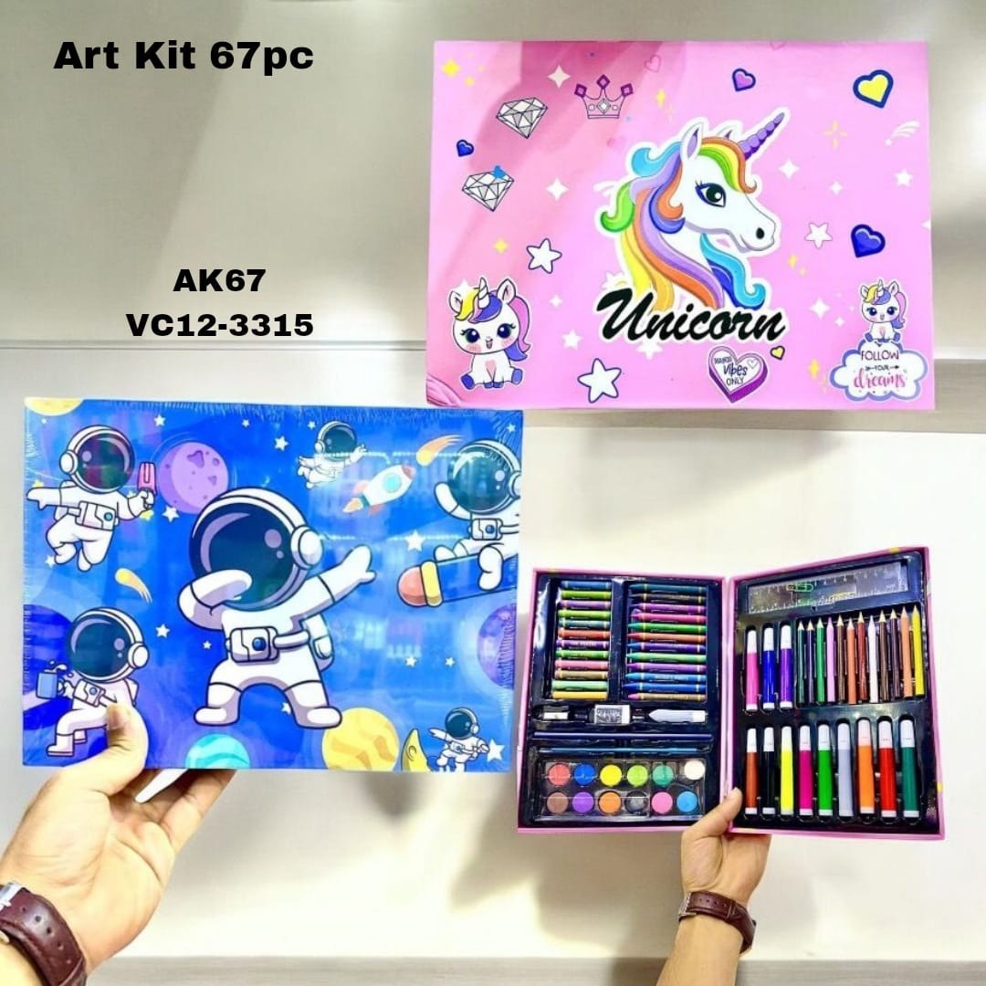Rainbow 47-piece colouring Kit small