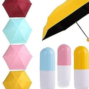 Capsule Umbrella 5 Fold Purse Umbrella