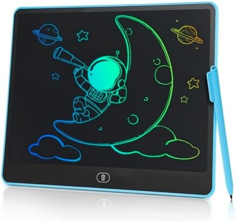 LCD Writing Tablet for Kids,16 inch Colorful Screen Doodle Board,Eye Protection Drawing Tablet with High Brightness, Toddler Educational Toys Gifts for3-12 Years Old Boys Girls
