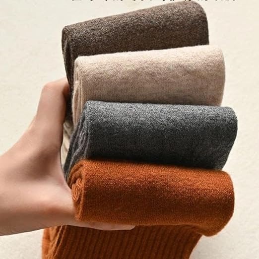 Wool Warm Thigh High Socks | Knitted Thick Thermal Woolen Socks for Women Winter Wear Knee Length | Knee High Leg Warmers Long Socks Boot Cuffs Knee Cap | Stocking Girls
