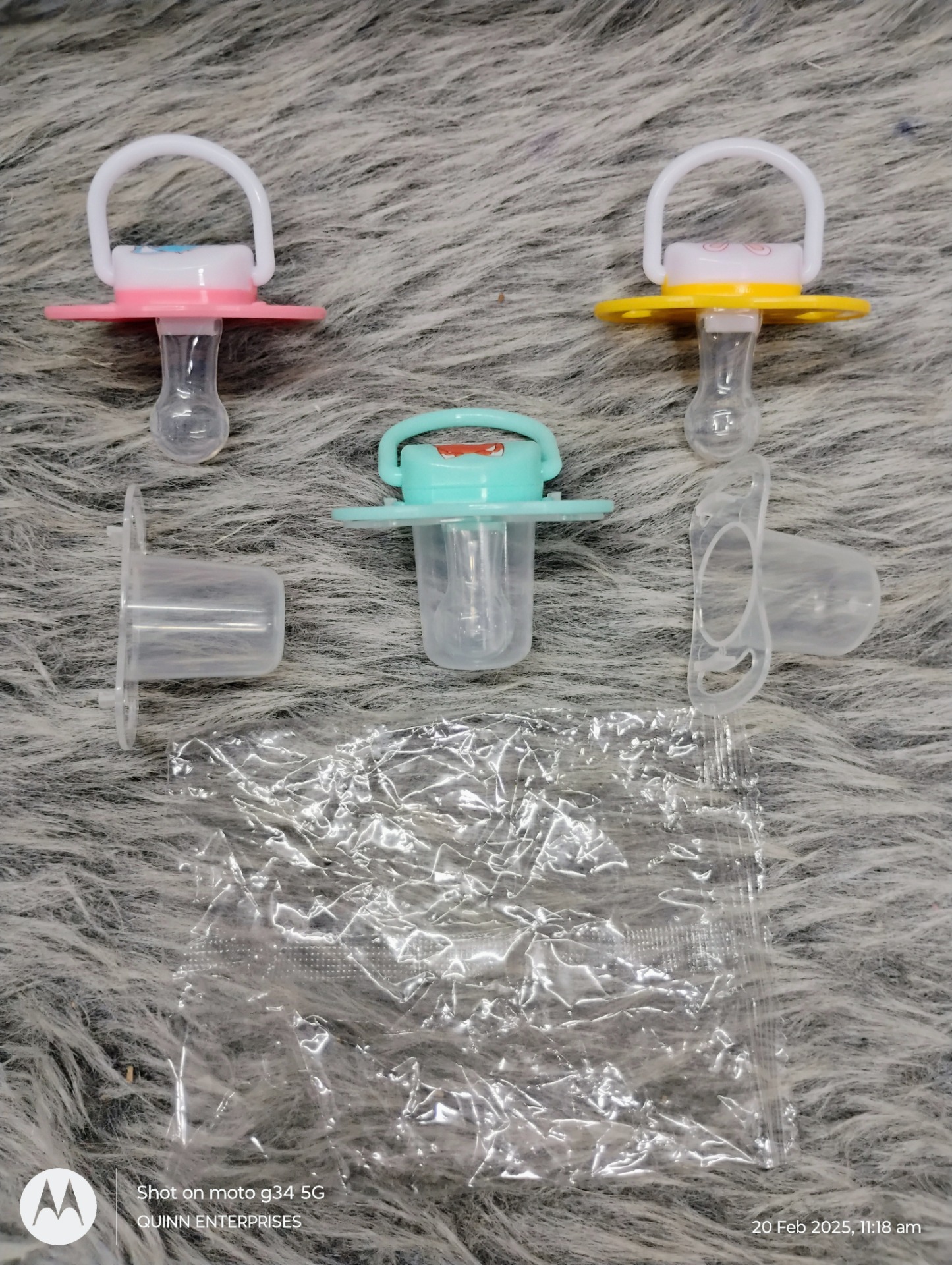 Baby Nipple Food Grade Silicone Pacifier Round Head Infant Newborn Soother Orthodontic Bpa Free Safe Teether