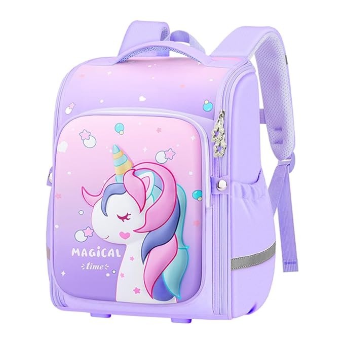 School Bag for Girls Unicorn Bags for Girls Stylish Durable Waterproof School Bags for Kids Cute Backpack for Girl Birthday Gift