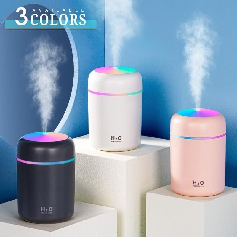 Essential Oil Diffuser Humidifier For Room - Best Car, Home, Office Perfect Birthday, 300 Ml