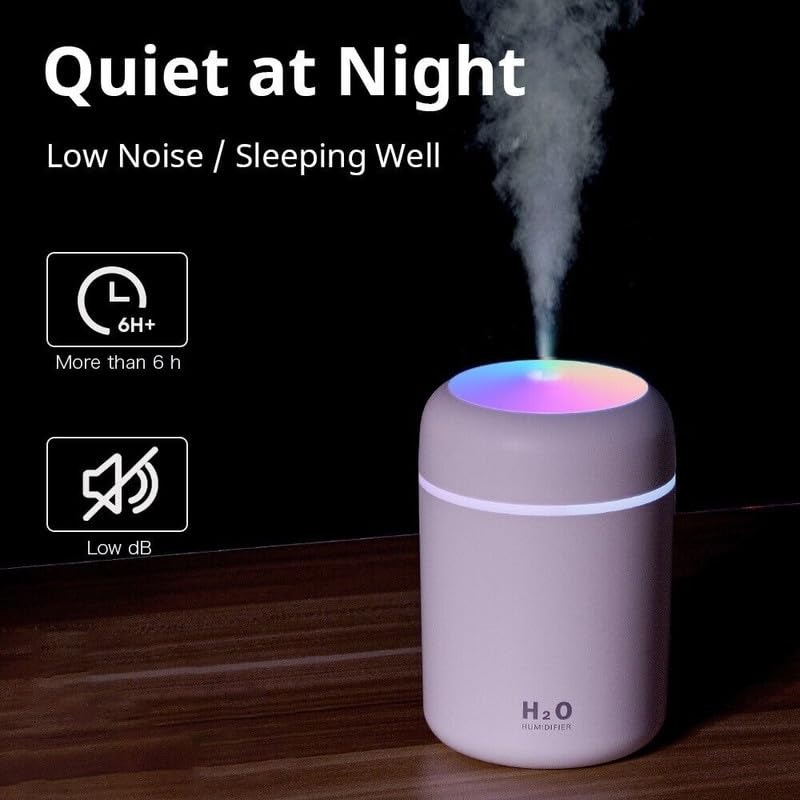 Essential Oil Diffuser Humidifier For Room - Best Car, Home, Office Perfect Birthday, 300 Ml