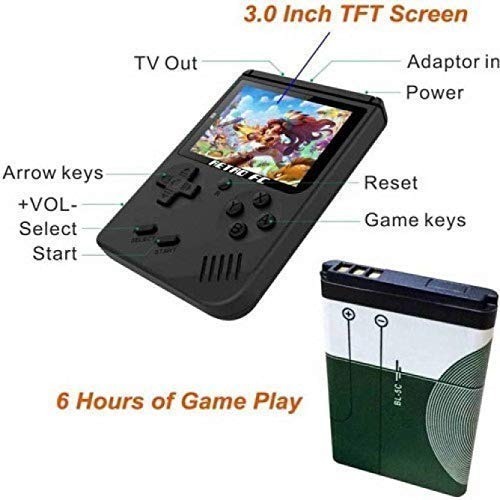 Video Game with Mario, Super Mario Contra, Other 400 Games with Battery