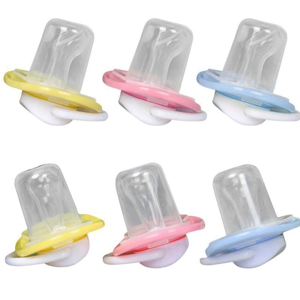 Baby Nipple Food Grade Silicone Pacifier Round Head Infant Newborn Soother Orthodontic Bpa Free Safe Teether