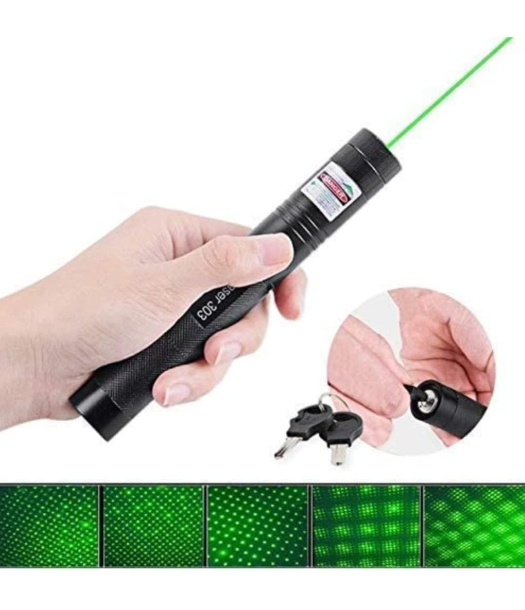 Aluminium Laser Light Powerful