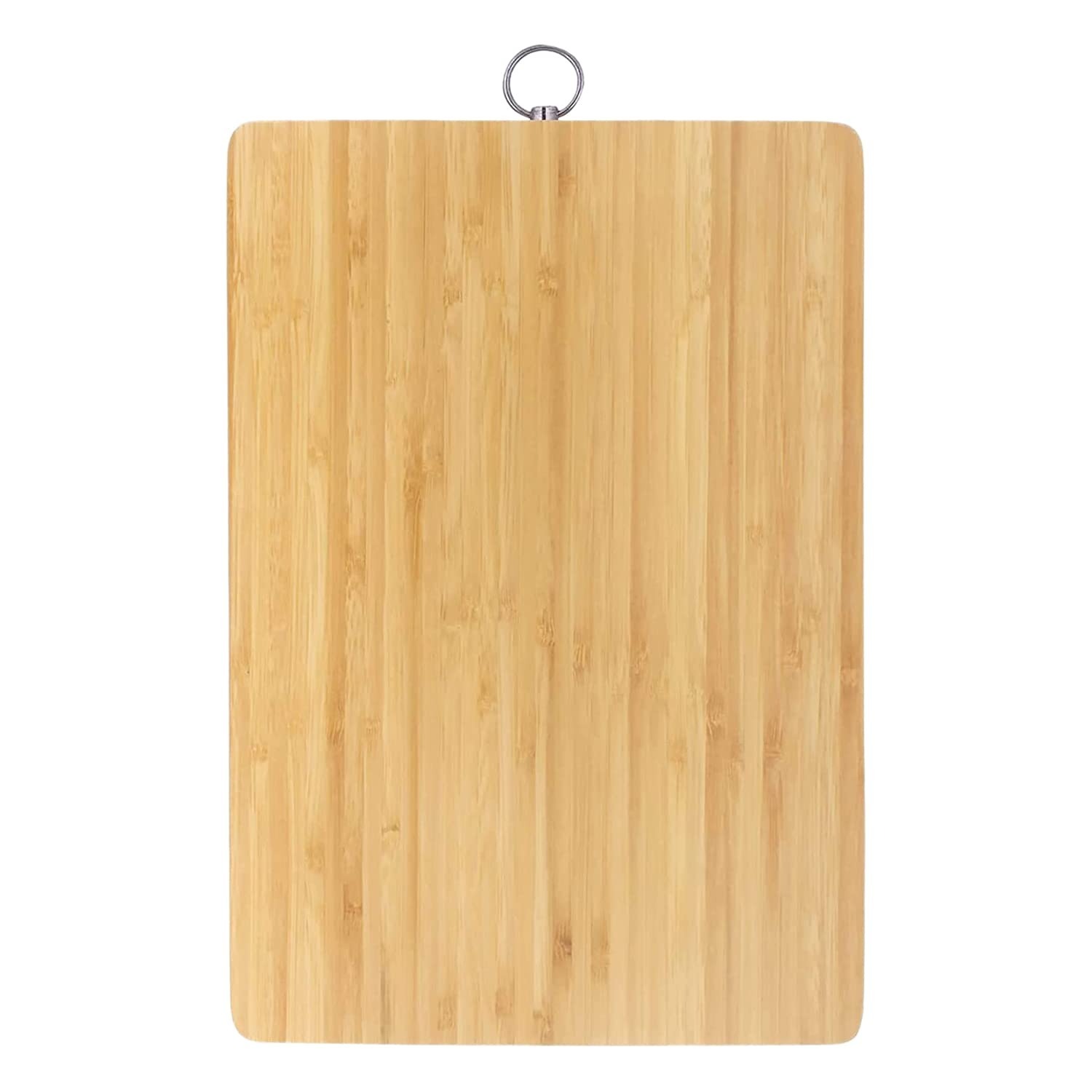 Bamboo Cutting Board, Chopping Board Knife Friendly with Hanging Ring
