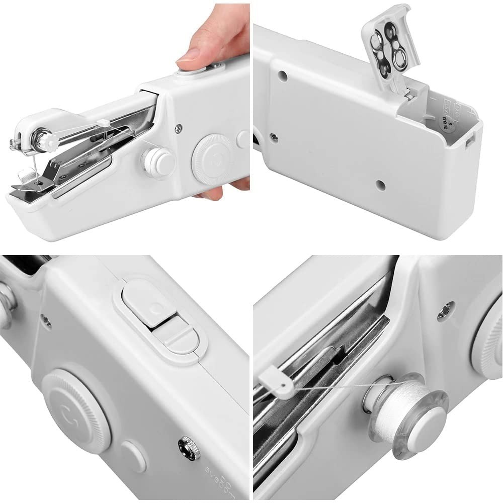 New Handy Stitch Handheld Sewing Machine For Emergency Stitching | Mini Hand Sewing Machine Stapler Style | Silai Machine | Home Tailoring | Hand Machine