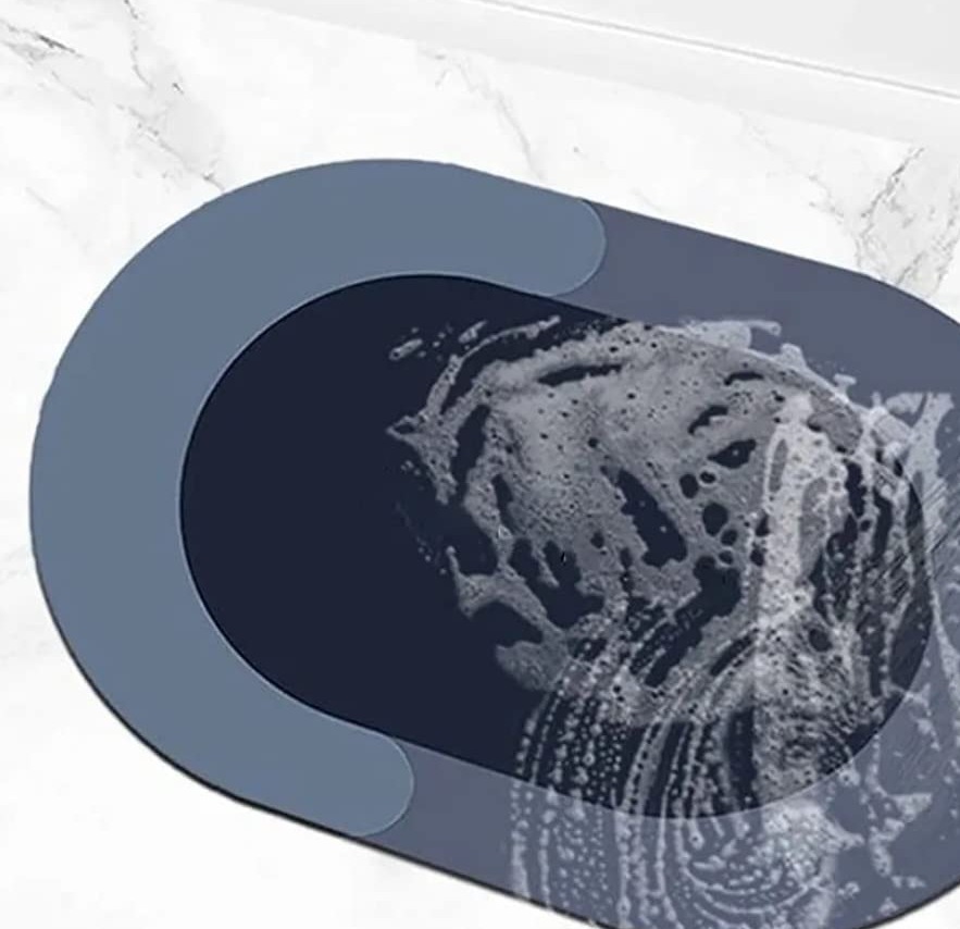 Bathroom Floor Mat ROUND PLAIN