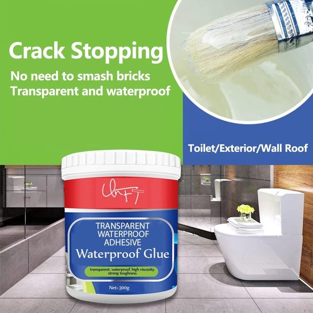 Water Leakage Solution, Waterproof Glue, Waterproof Coating, Roof Waterproofing, Water Proof Glue, Crack Seal, Liquid Rubber for Waterproofing, Wall Glue