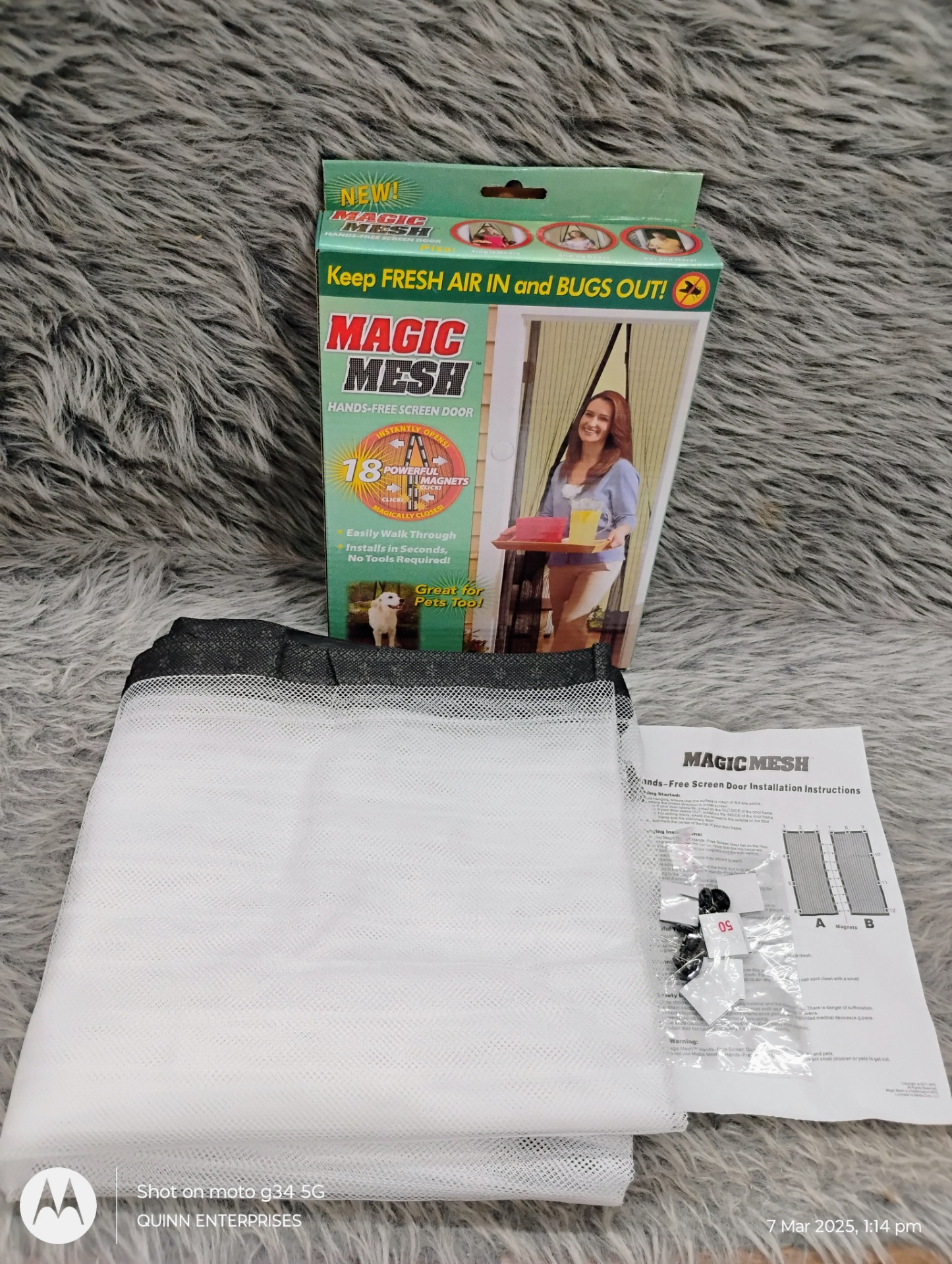 Magic Mesh Door