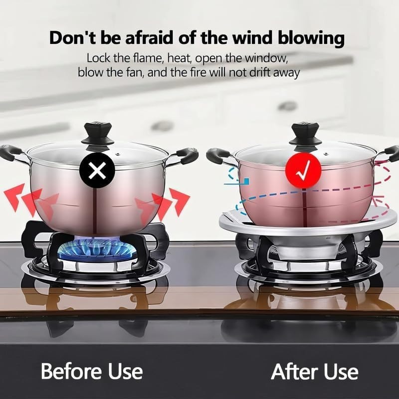 Sliver Gas Saver Burner Stand