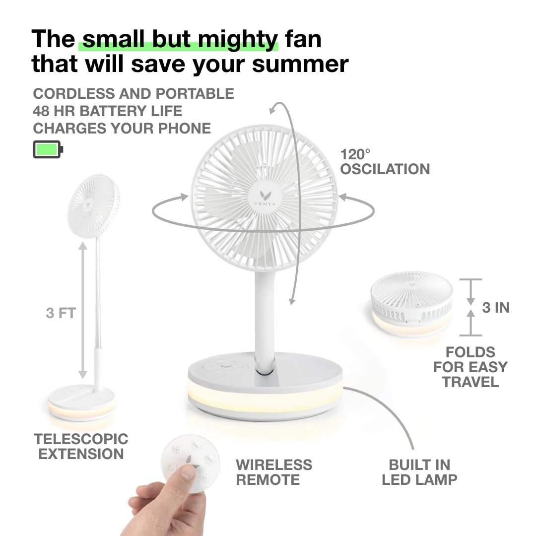 Folding Fan Retractable