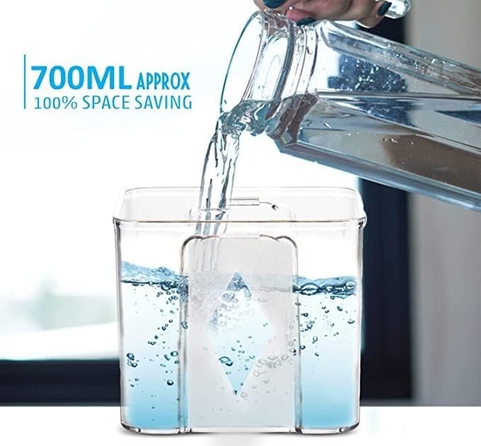 700ml Air-Tight Containers Set| Kitchen Containers Set | Kitchen Organizer | Kitchen Accessories Items | Fridge storage boxes| Kitchen Dabba Set | nuts box storage