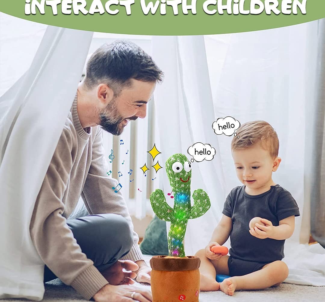 Dancing Cactus Toy Repeat What You Say