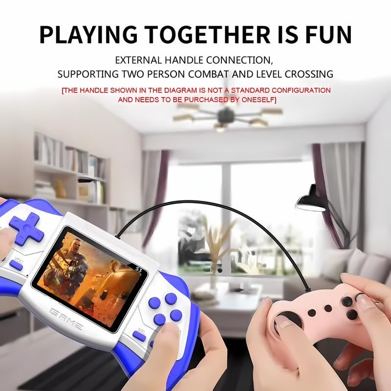 New Handheld S3 Multicolour Gaming Console with TV Connect Feature