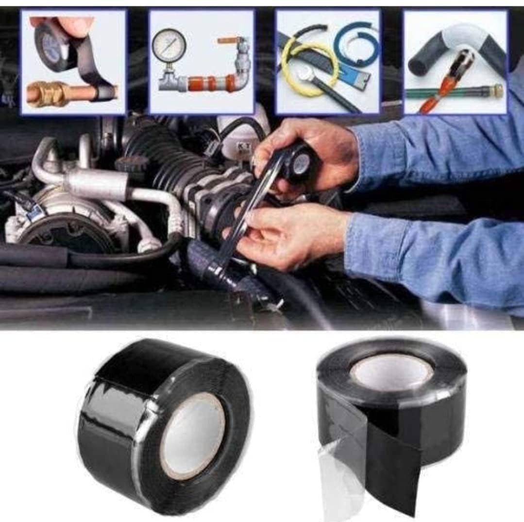 Flex Tape Waterproof Rubberized Sealing and Bonding Tape Black color