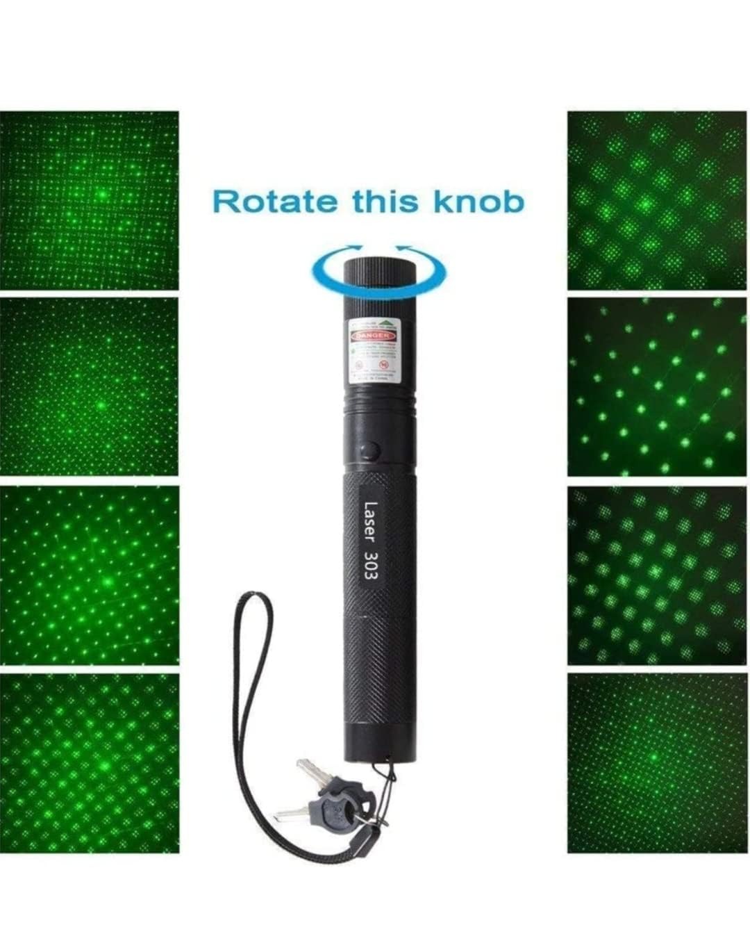 Aluminium Laser Light Powerful