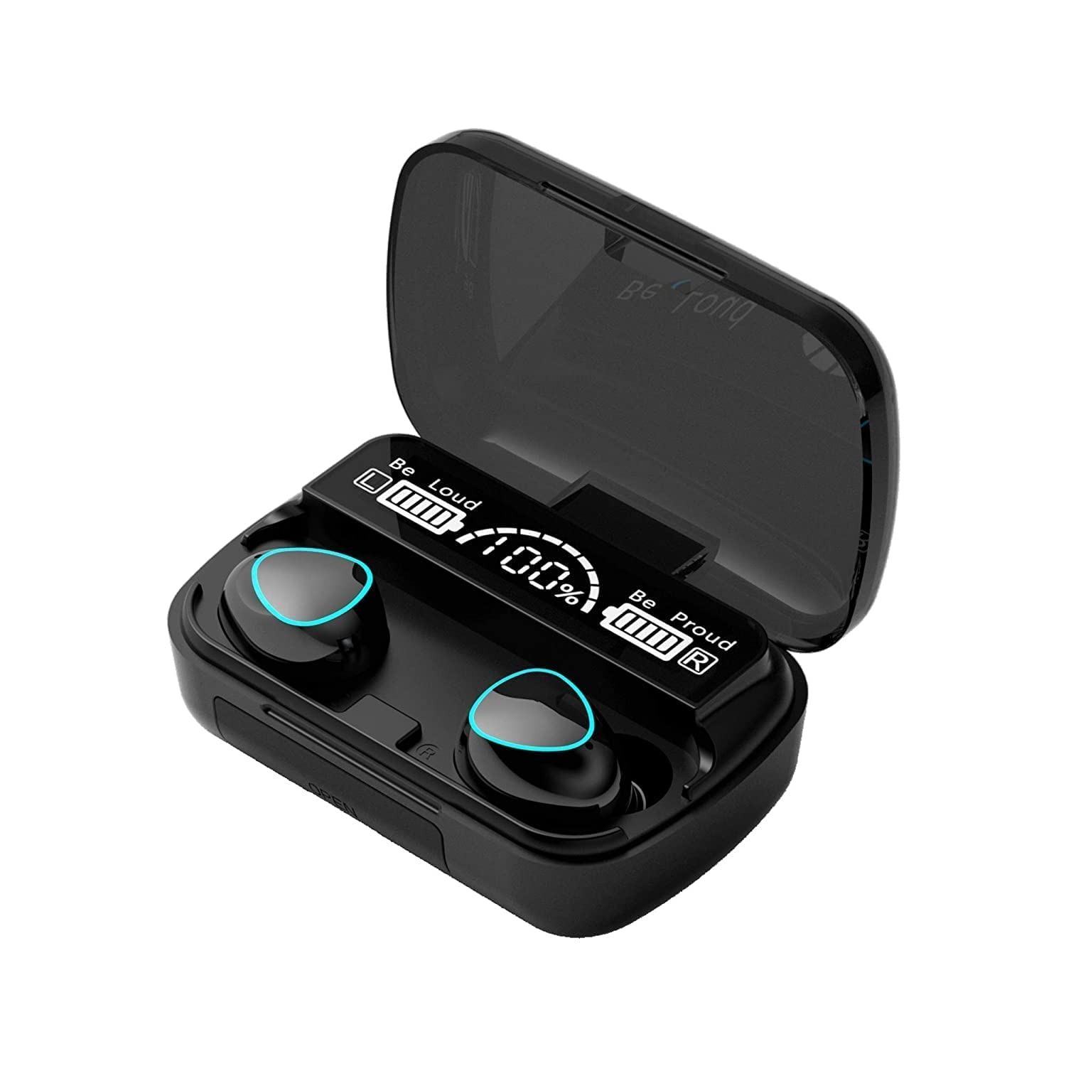 M10 Splashproof TWS True wirless in Ear Earbuds LED Power Display Bluetooth Earphone Headset
