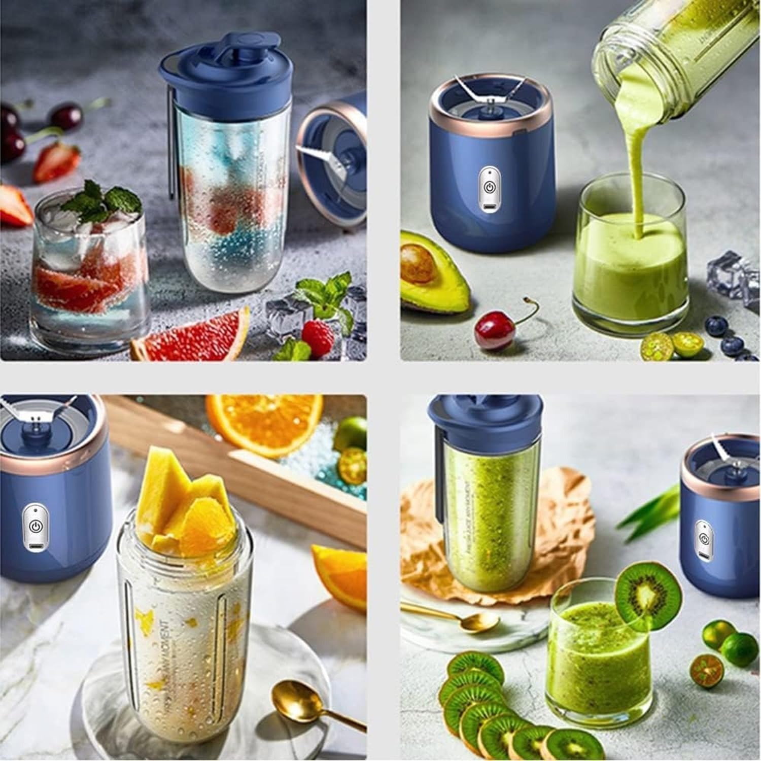 Protable Juicer with Two Cup
