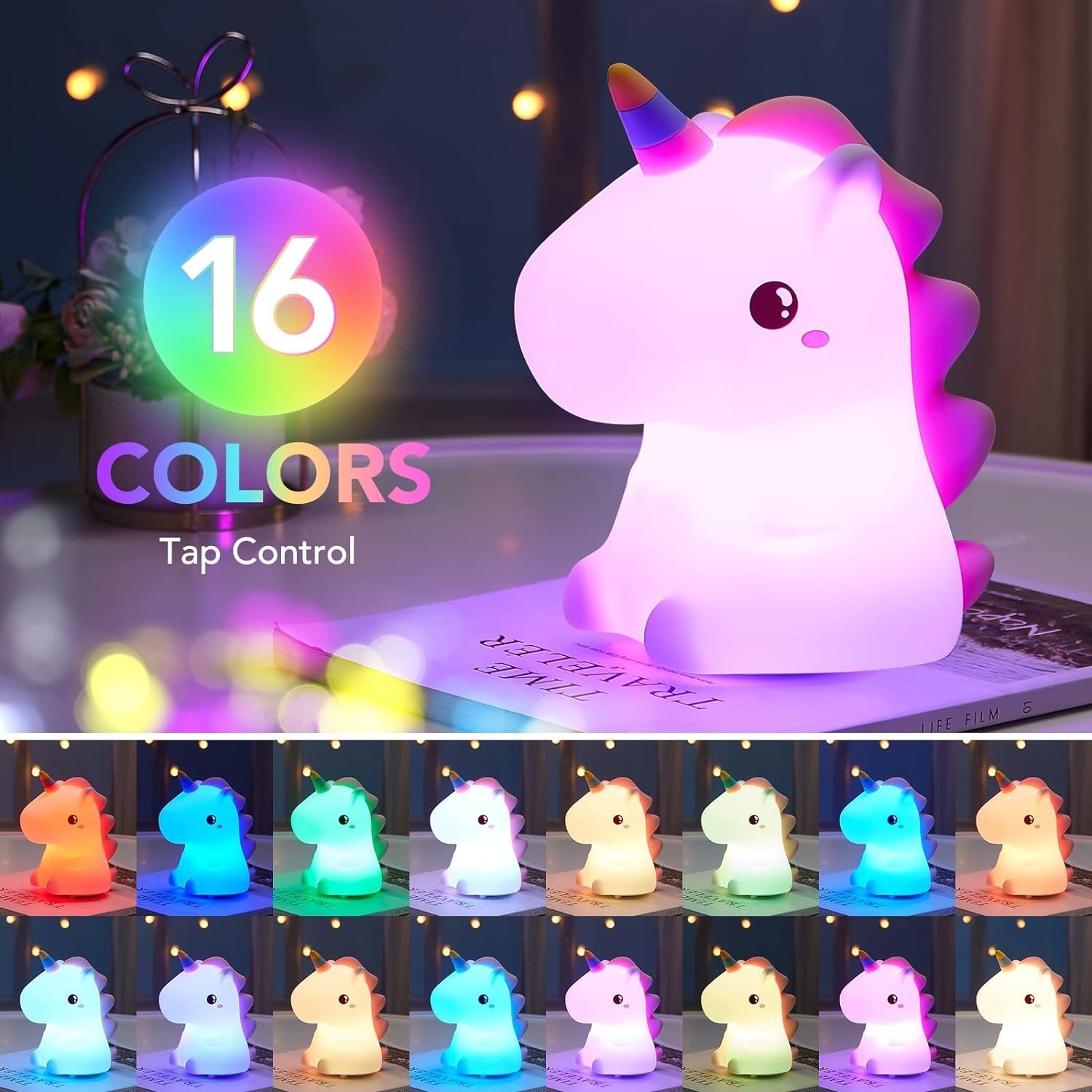 Silicone Unicorn Lamp