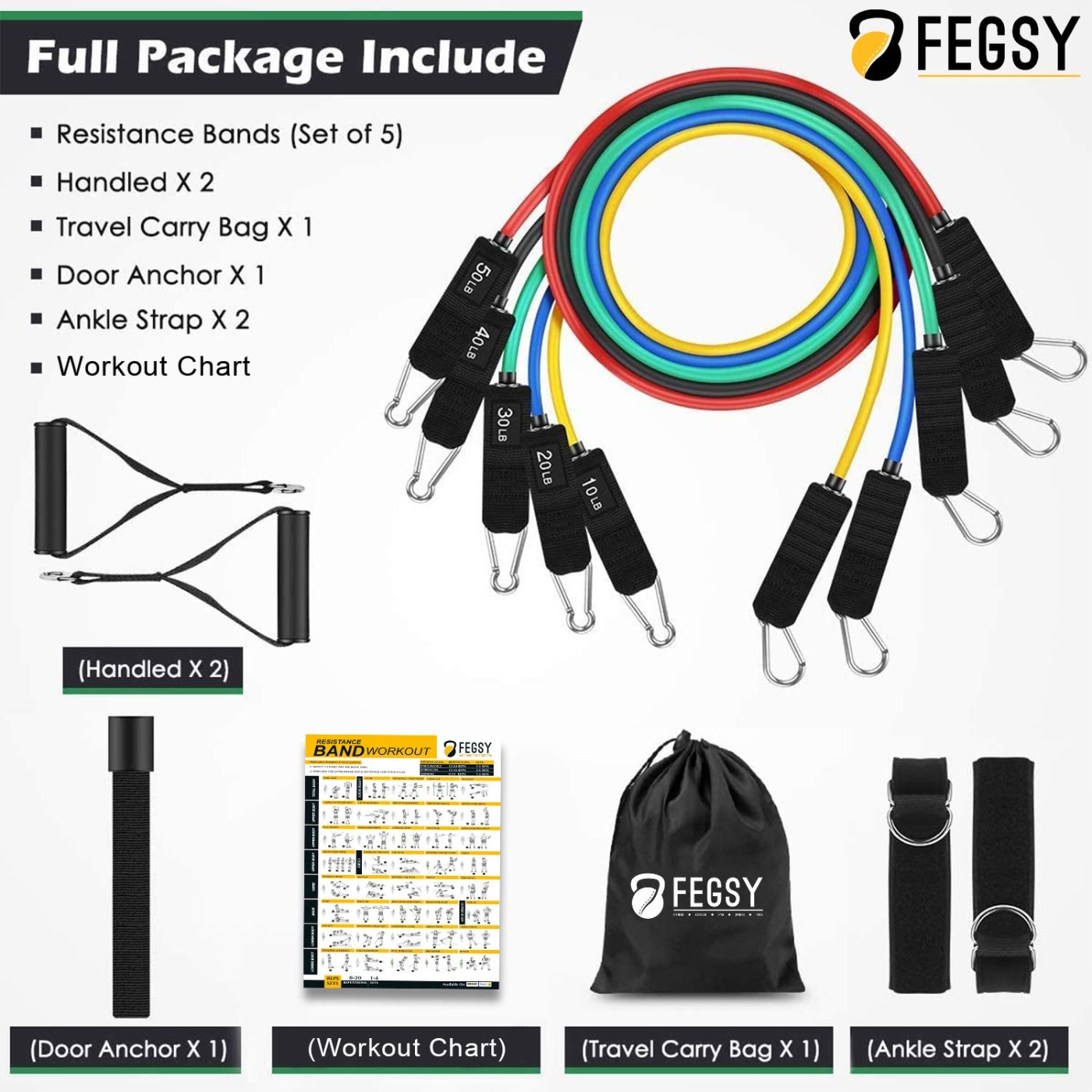 Resistance Bands Set