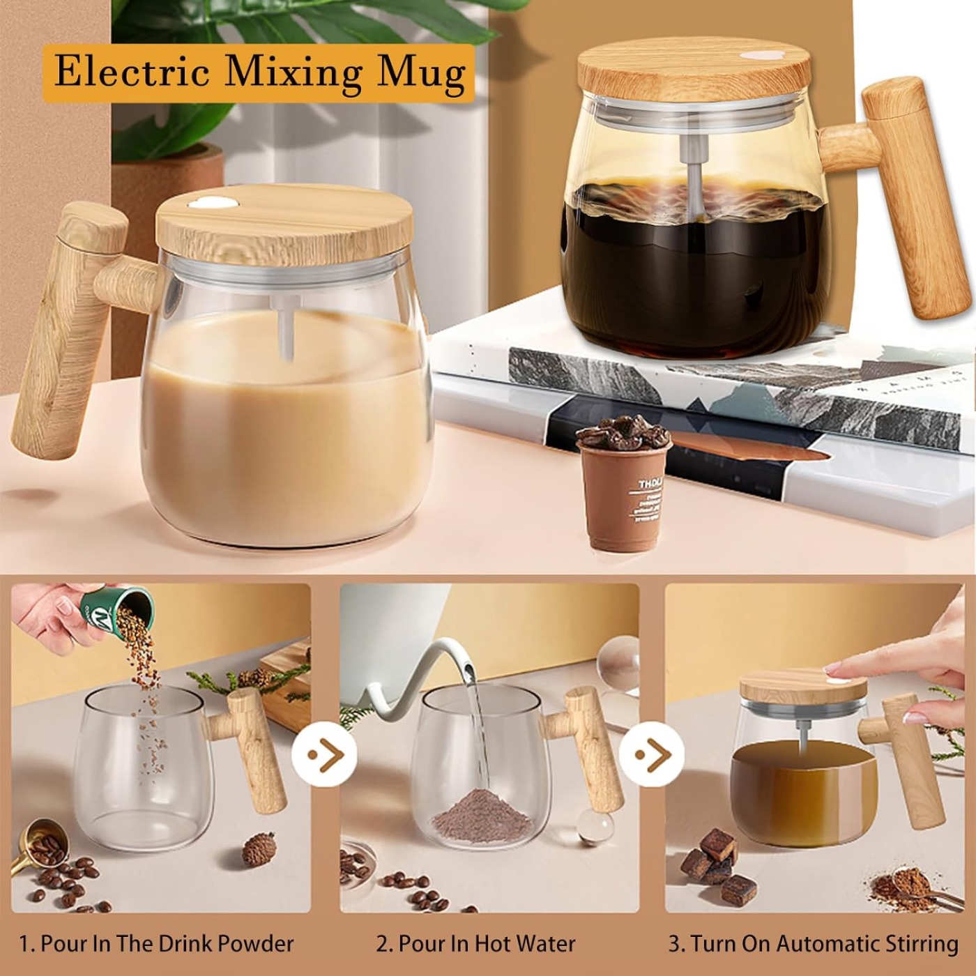 Automatic Electric Mixing Cup