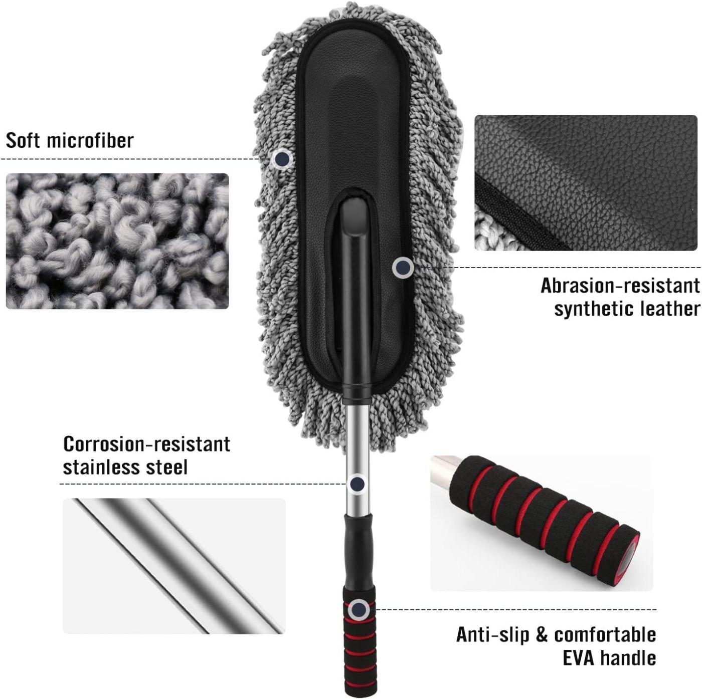 Soft Microfiber Car Duster Mix Colour