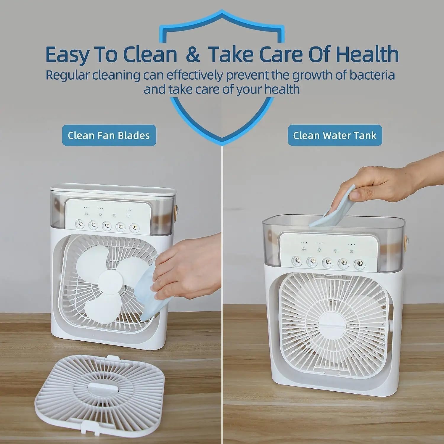 Mini cooler for room cooling mini cooler ac portable air conditioners for Home Office Artic Cooler 3 In 1 Conditioner Humidifier Purifier Mini Cooler air (Multicolor)