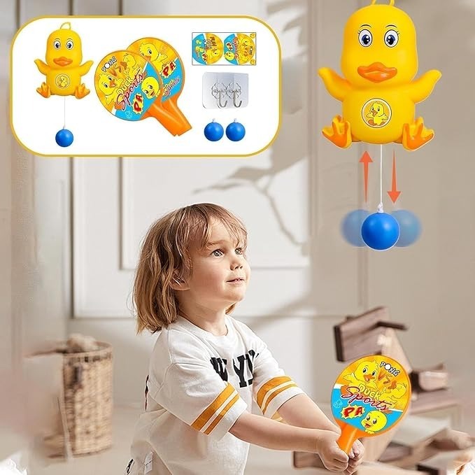 PingPong Door Hanging Tennis Game Set – Interactive Table Tennis Trainer