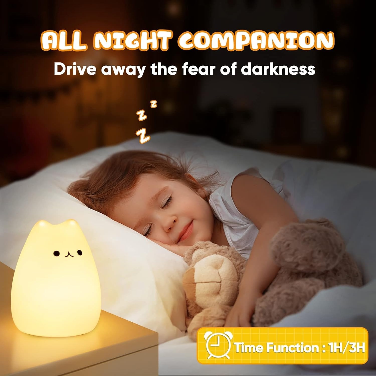Cat Lamp Cute Night Light