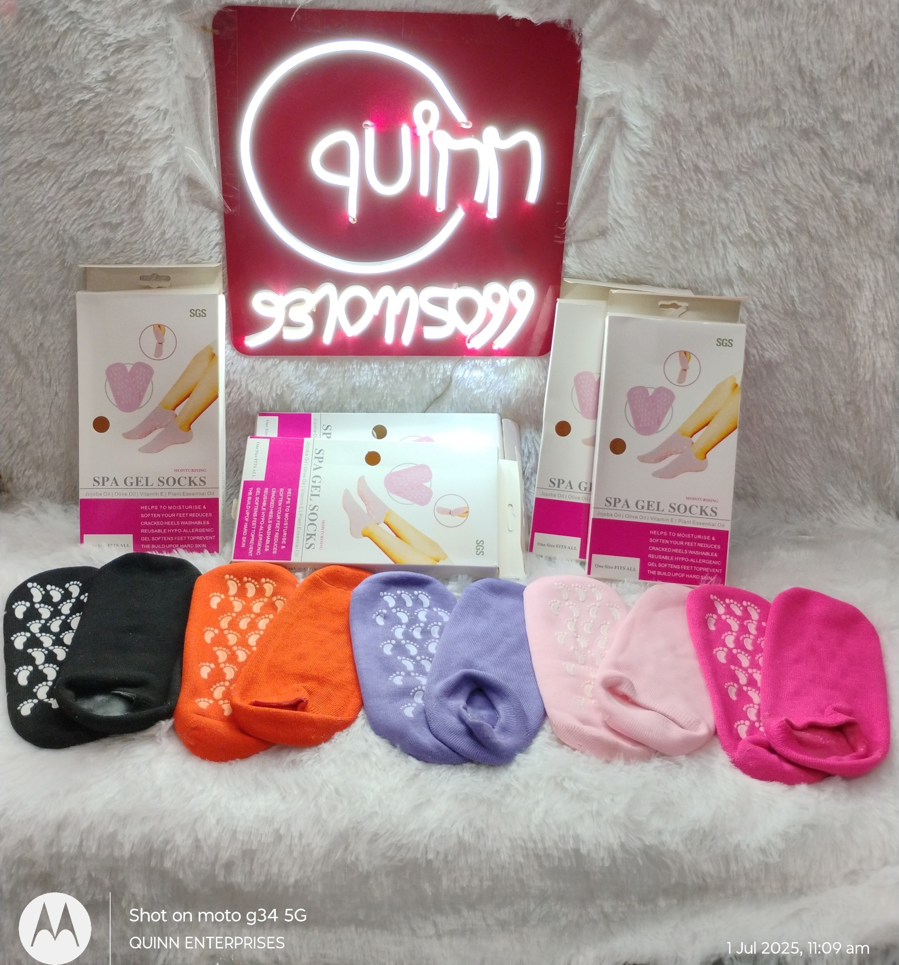 Spa Gel Socks for Women and Men
