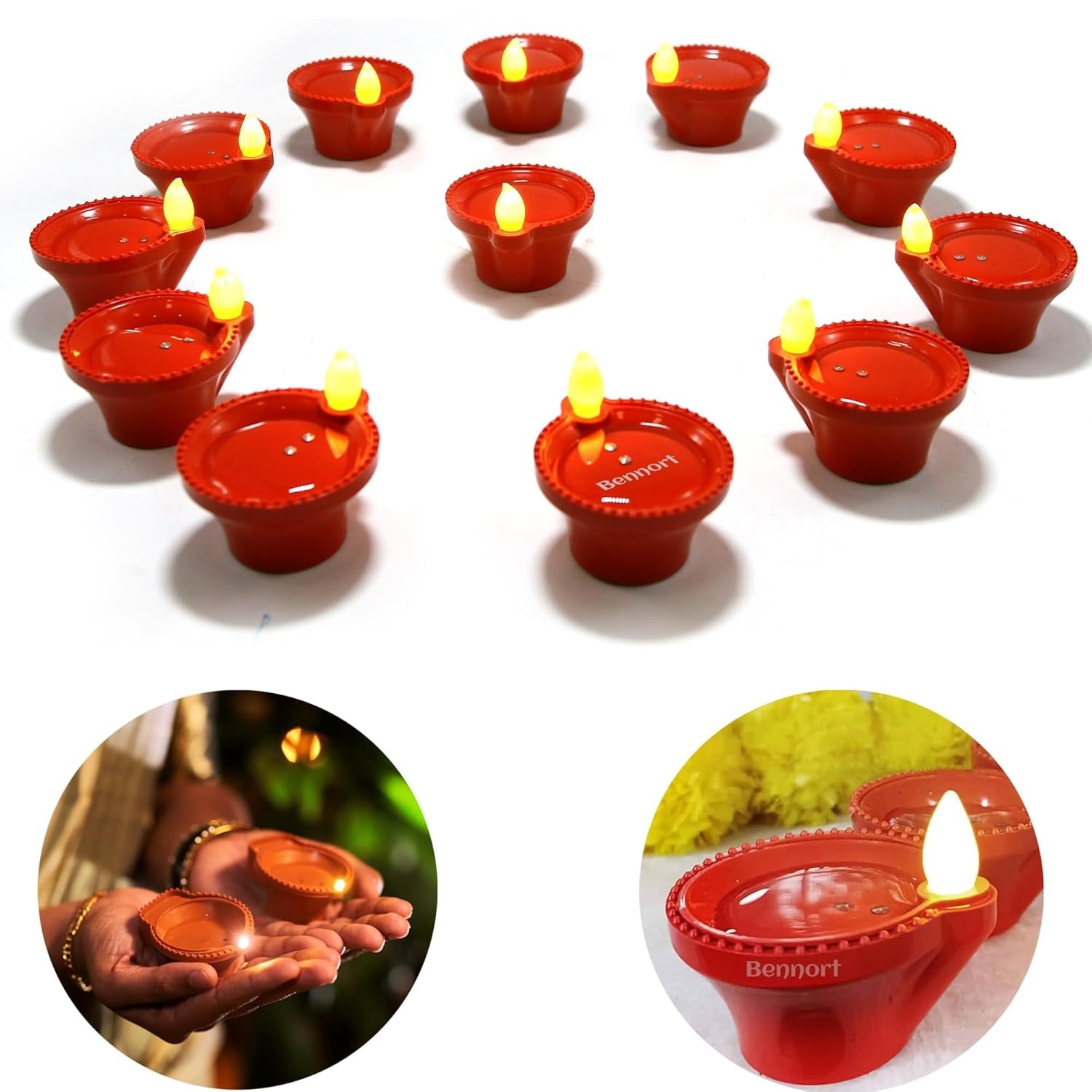 Led Water Sensor Diya Big Led
