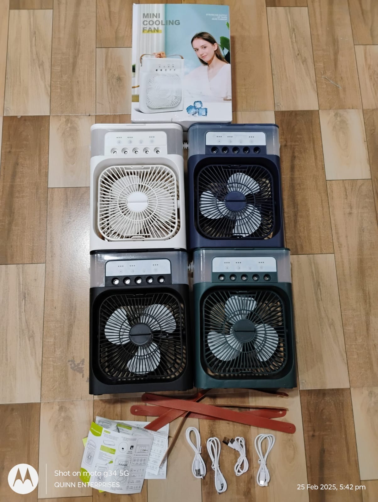Mini cooler for room cooling mini cooler ac portable air conditioners for Home Office Artic Cooler 3 In 1 Conditioner Humidifier Purifier Mini Cooler air (Multicolor)