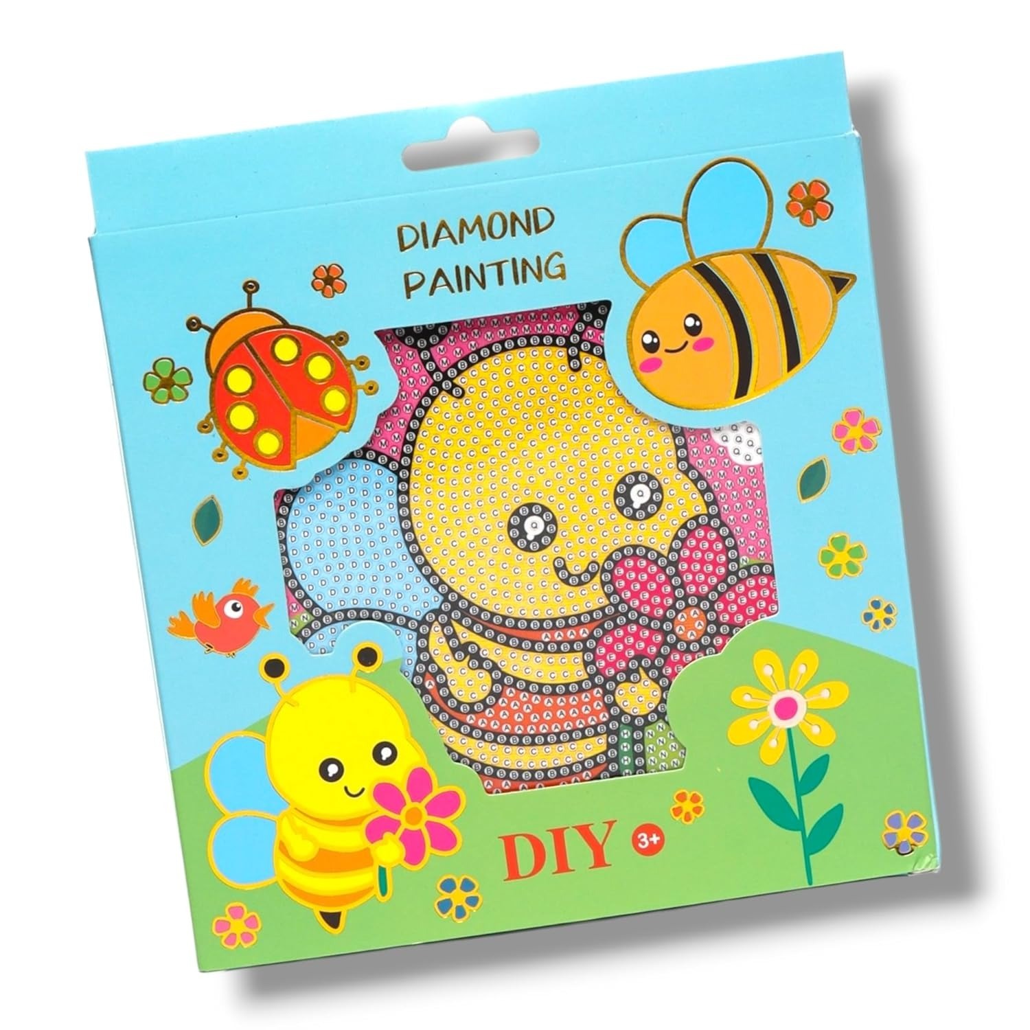 DIY 5D Cartoon Diamond Painting Kits for Adults Diamond Art by Number Kits with Rhinestone Gem Art Painting Full Drill Home Wall Decor 1 Set