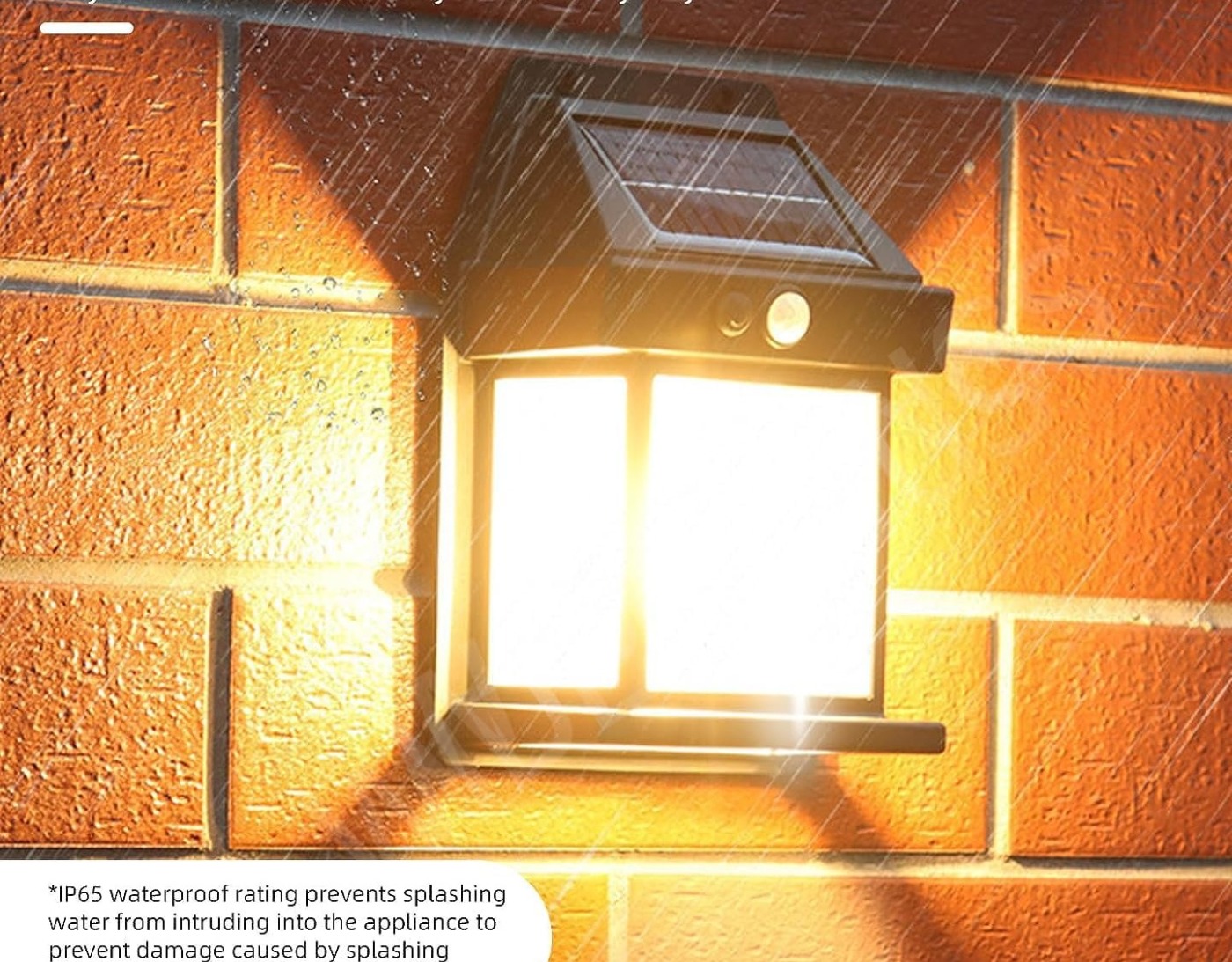 Sun-Powered Wall Light Outdoor with Motion Sensor – Waterproof Exterior LED Sconce Lamp, Auto Charging Security Light for Porch, Patio, Garden, Pathway & Yard Lighting