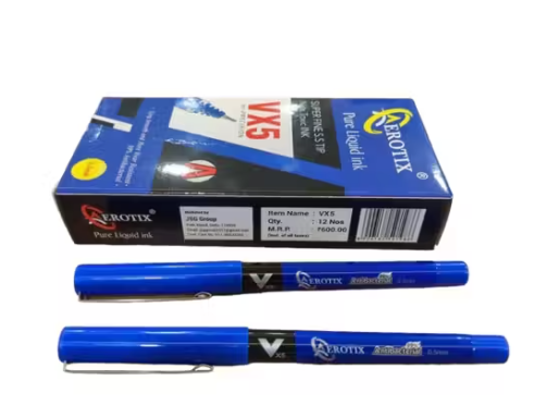 Aerotix Hi-Techpoint VX5 0.5mm Extra Fine Point Pure Liquid Ball Pen