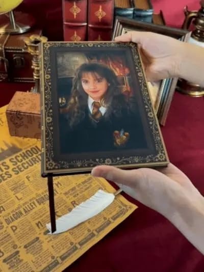 Gifts- Harry Potter- 3D Picture Changing Notebook | Magical Harry Potter Inspired Journal | 128 Sheets | Moving Image Cover | Premium Gift Diary for Fans & Collectors