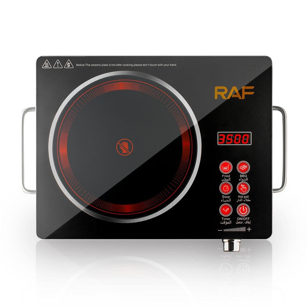 RAF New Infrared Cooker Electric Large Power Micro Crystal Plate Easy Operation Home Use Cooker