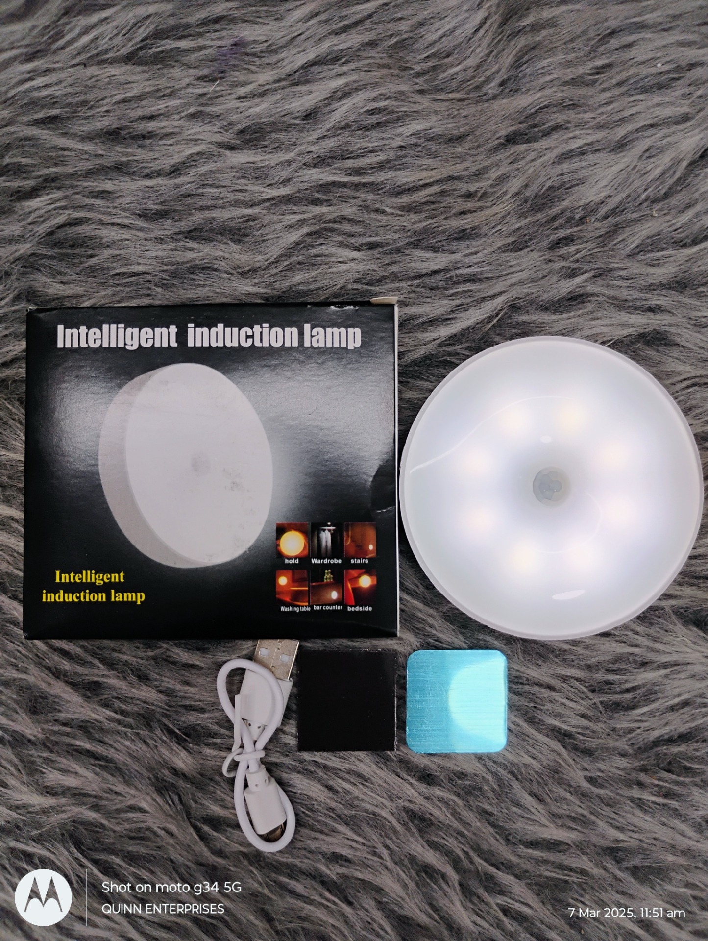 Sensor Induction Light WithButton