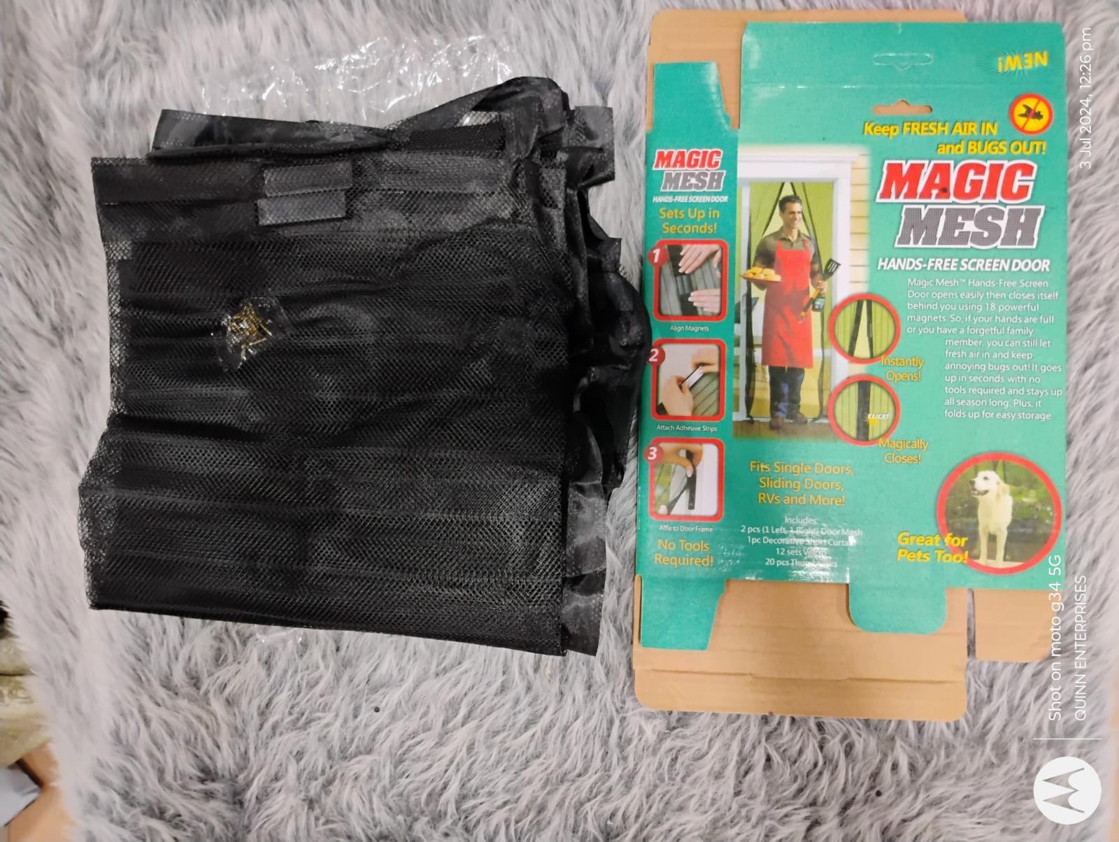 Magic Mesh Door