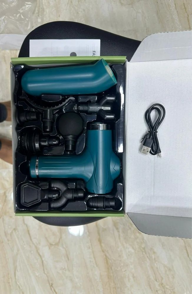A1 Maxtop Fascial Gun Pro Rechargeable ABS Plastic Facial Massage Gun with Vibration Technology for Neck, Face, and Body