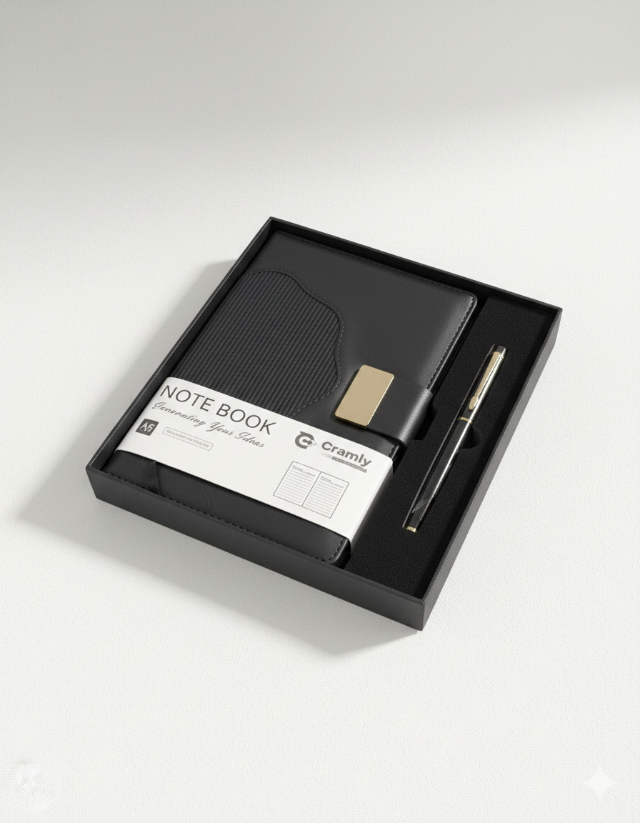 Leather Diary with Elegant Pen  Combo | Ideal for Festive & Corporate Gifting
