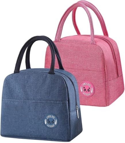 Plane Insulated Resuable Lunch Bag