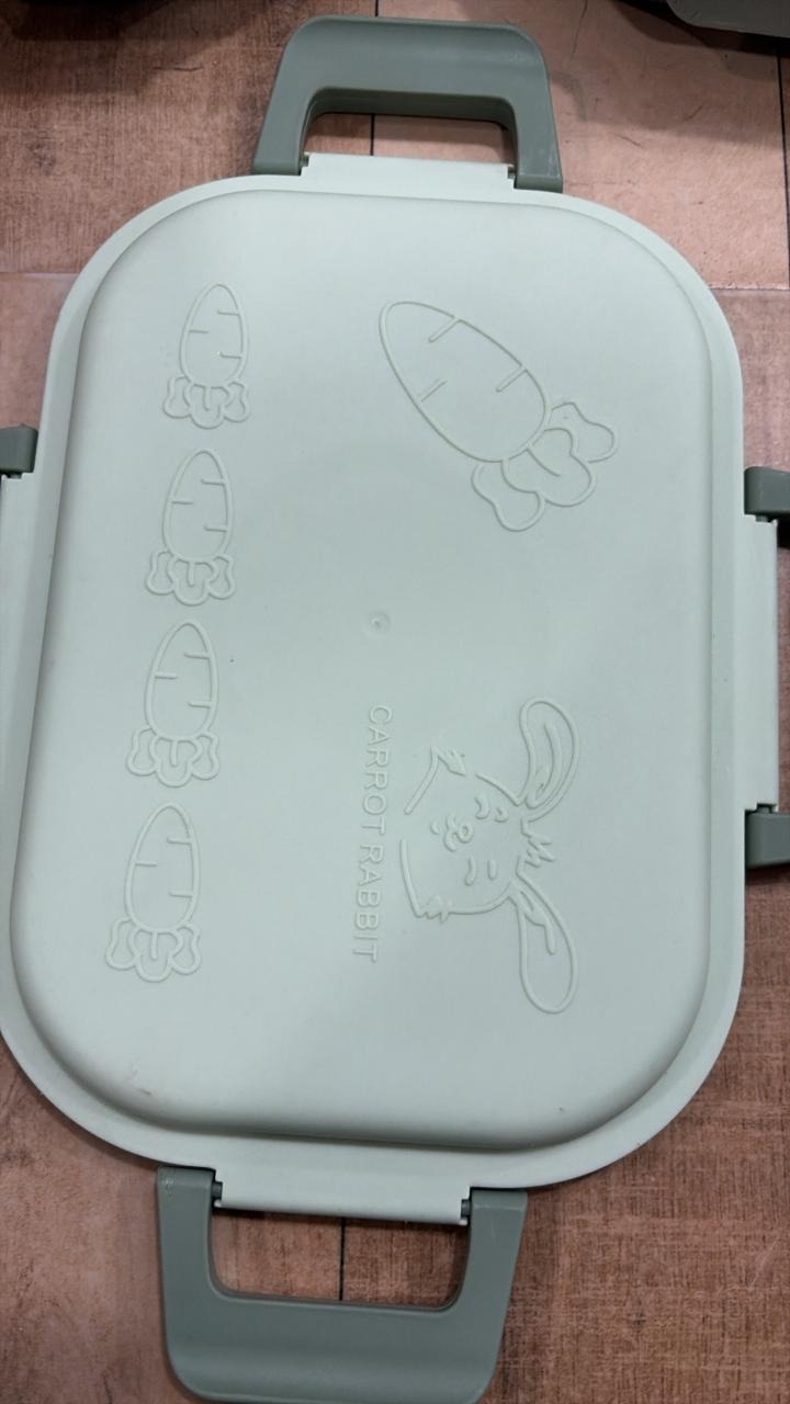 School Tiffins  Green Stainless Steel Insulated Lunch Box |650ML
