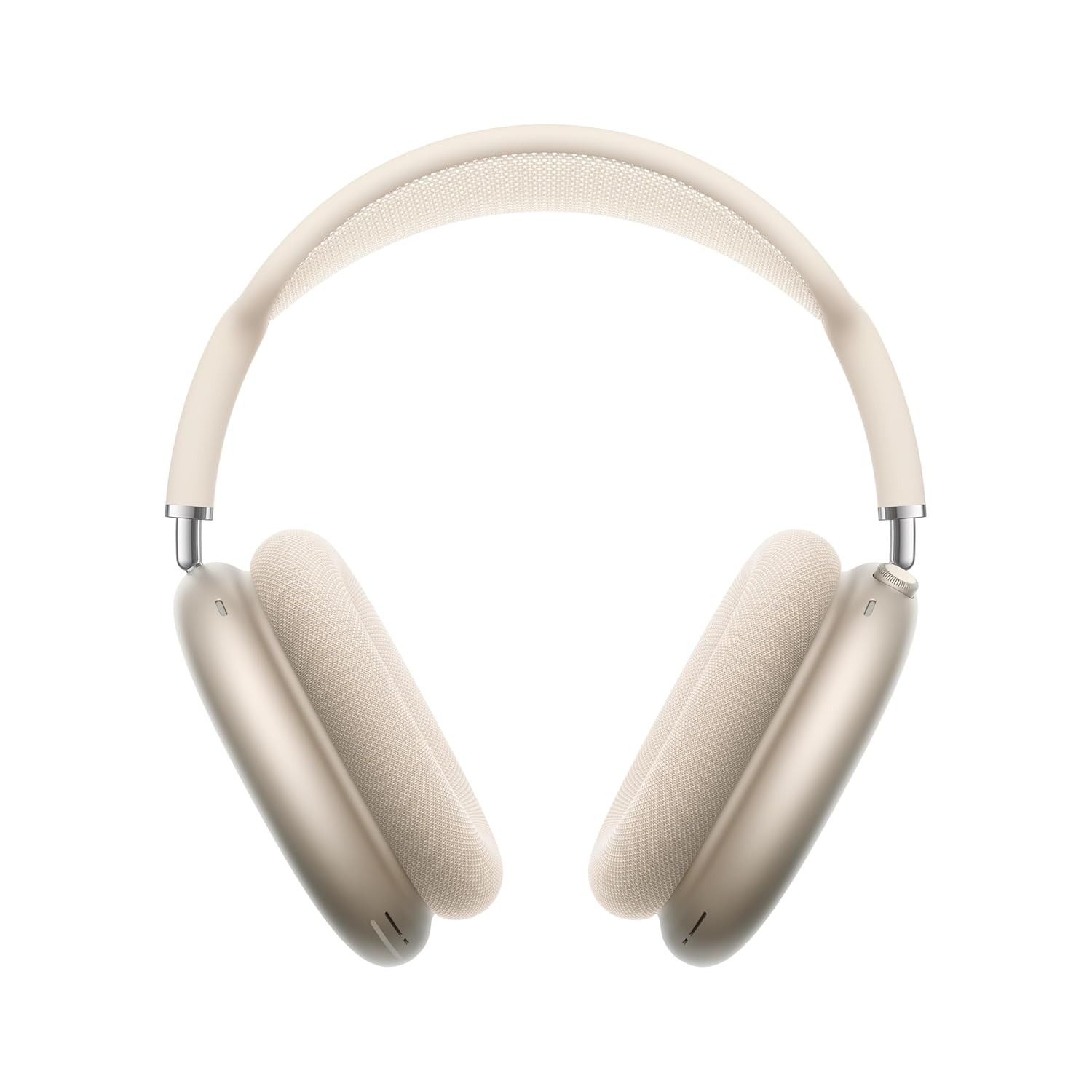 1:1 Apple AirPods Max Wireless Over-Ear Headphones, Pro-Level Active Noise Cancellation, Transparency Mode, Personalised Spatial Audio, USB-C Charging, Bluetooth Headphones for iPhone - Starlight