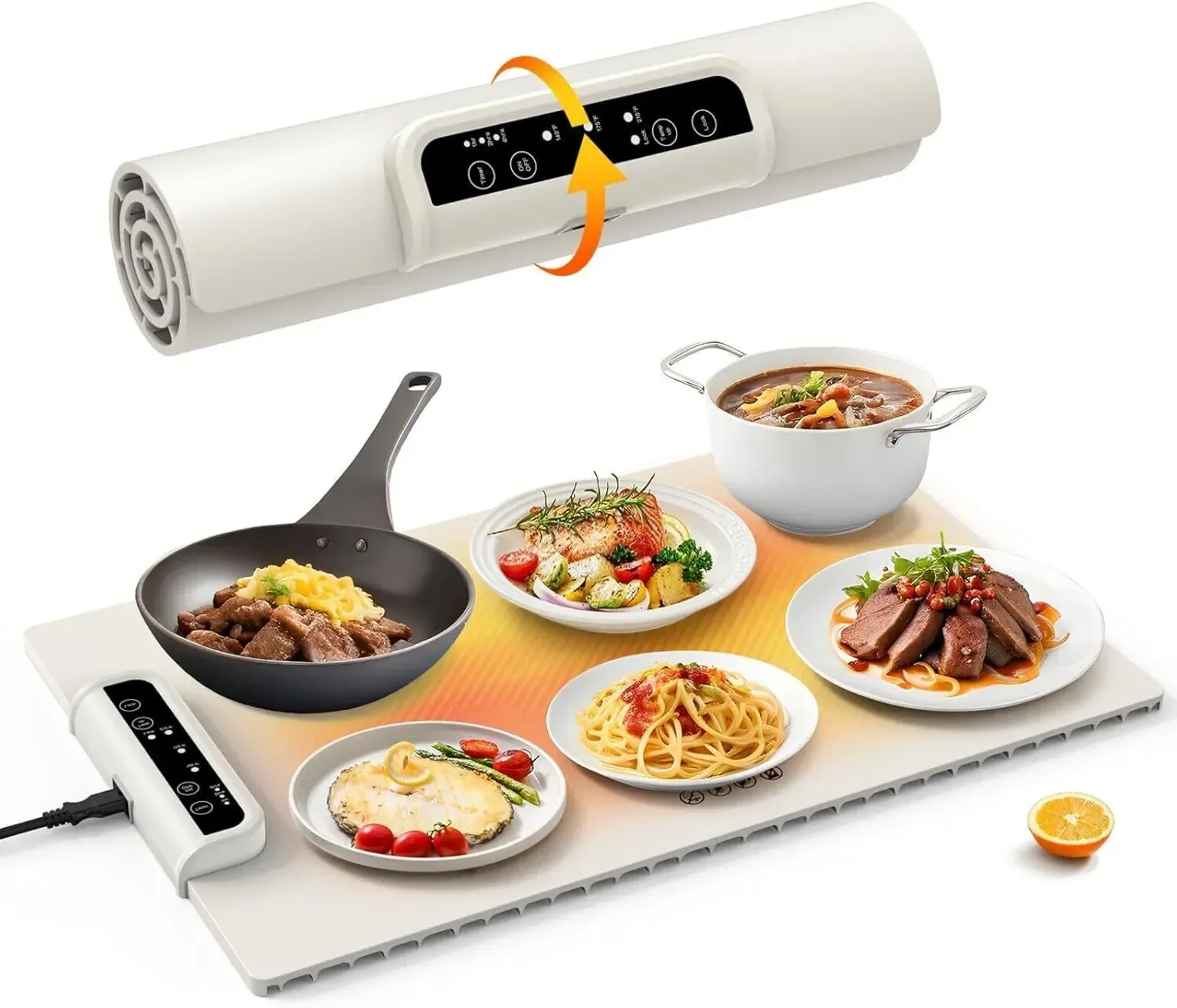 Electric Warming Tray Roll up Food Warming Mat for Countertop Buffet Parties|Home & Garden | Kitchen Dining & Bar | Small Kitchen Appliances |1 Electric Warming Tray