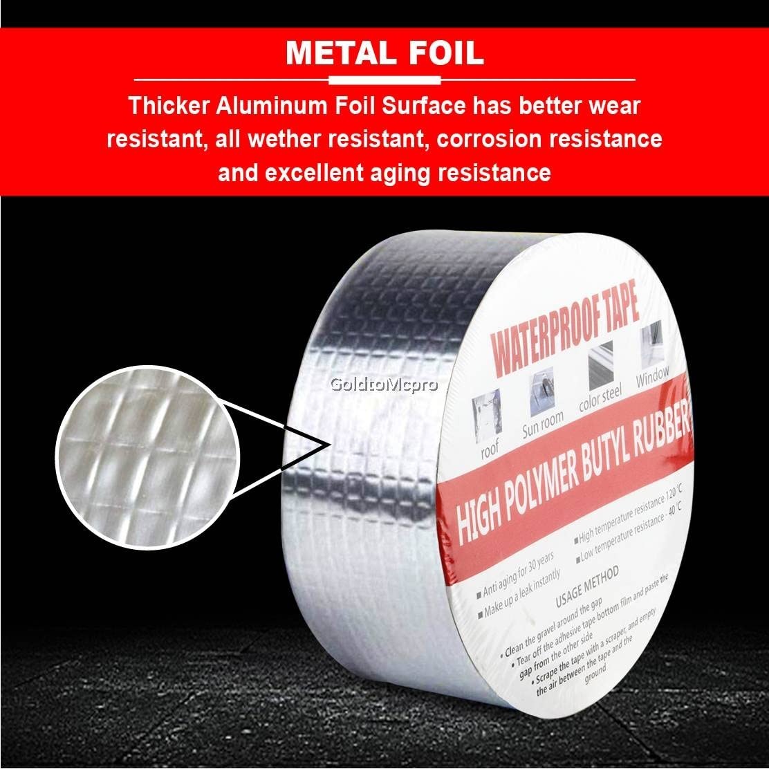 Buttyl Water Proof Tape 5m