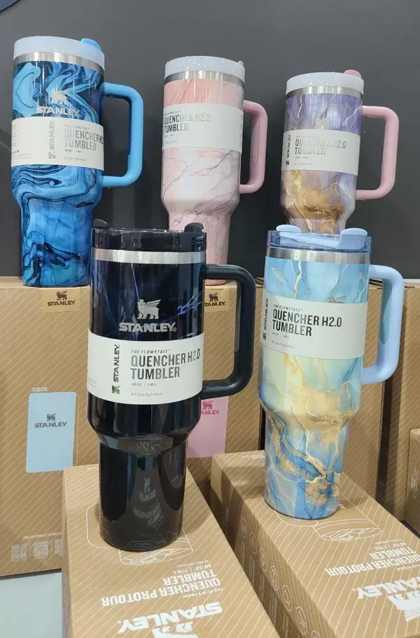Marble New variety added in stanley steel sippers 1200 ml Premium quality Now with a more rich look